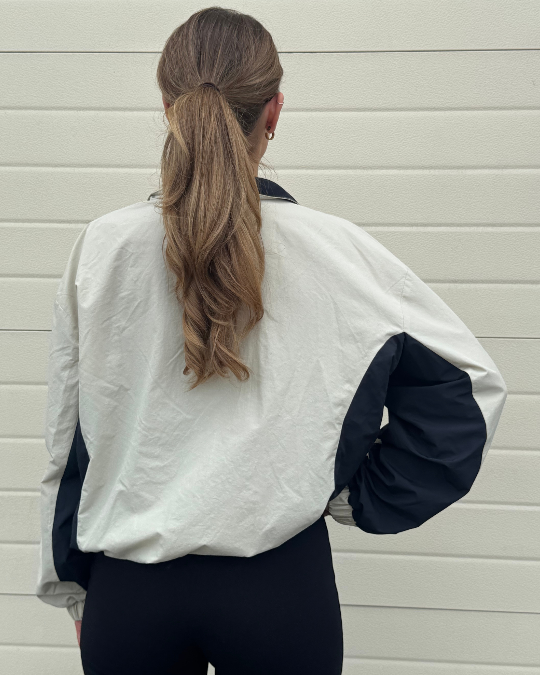 Liv Contrast Windbreaker - Sand