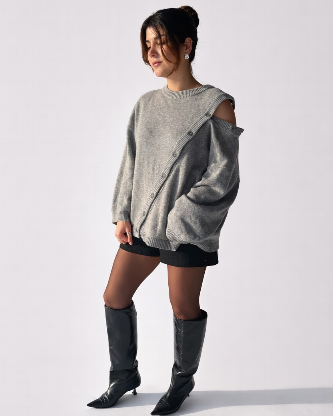 North Cardigan - Grey
