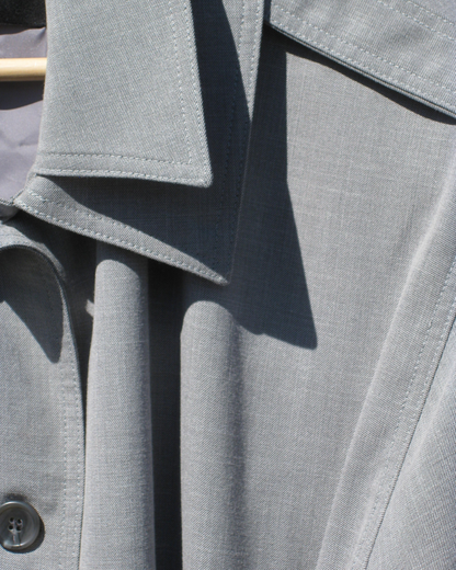 Olla Oversized Trench Coat - Grey